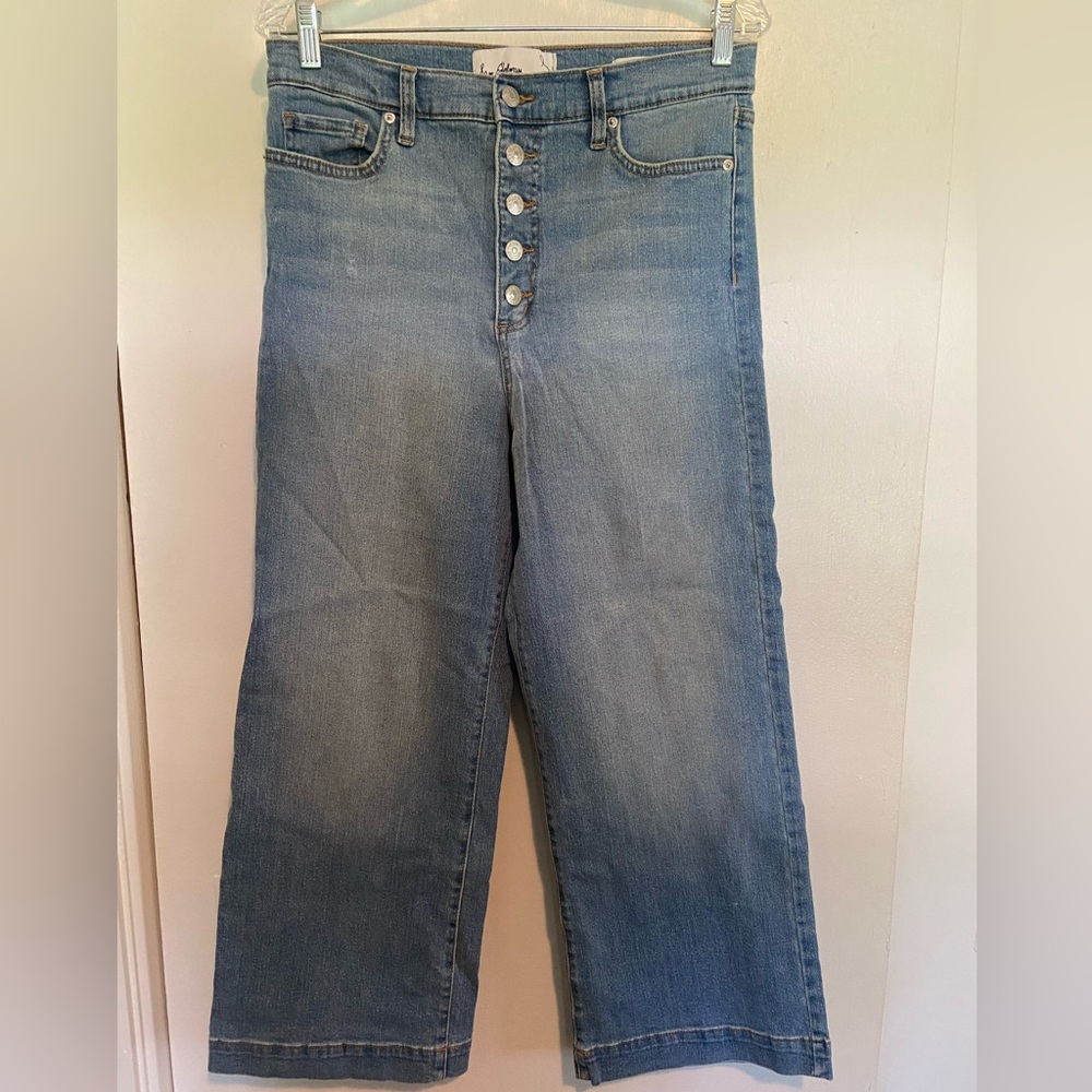 Sam Edelman Codie Wide Leg Ankle Jeans